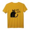 FCK AFD Katze T-Shirt gegen Rassismus & Faschismus - Protestshirt für Demonstrationen, Katzenliebhaber & Unterstützer sozialer Bewegungen