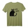 FCK AFD Katze T-Shirt gegen Rassismus & Faschismus - Protestshirt für Demonstrationen, Katzenliebhaber & Unterstützer sozialer Bewegungen