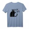 FCK AFD Katze T-Shirt gegen Rassismus & Faschismus - Protestshirt für Demonstrationen, Katzenliebhaber & Unterstützer sozialer Bewegungen