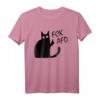 FCK AFD Katze T-Shirt gegen Rassismus & Faschismus - Protestshirt für Demonstrationen, Katzenliebhaber & Unterstützer sozialer Bewegungen