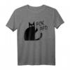 FCK AFD Katze T-Shirt gegen Rassismus & Faschismus - Protestshirt für Demonstrationen, Katzenliebhaber & Unterstützer sozialer Bewegungen