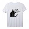 FCK AFD Katze T-Shirt gegen Rassismus & Faschismus - Protestshirt für Demonstrationen, Katzenliebhaber & Unterstützer sozialer Bewegungen
