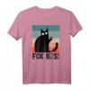 FCK NZS Lustiges Katze T-Shirt gegen Rassismus & Faschismus – Protest-Statement für Demonstrationen & Gesellschaft