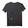 Niedliche Katze mit Musiknoten T-Shirt – Lustiges Design für Musiker, Musiklehrer, Tierliebhaber und Bandmitglieder