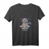 Hatha Vinyasa Acro Yoga Katze Meditation Frau Geschenk T-Shirt - Lustiges Motiv für Yogis, Katzenliebhaber & Meditation Fans