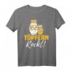 Lustig Töpfern Rockt Spruch Töpferei Keramik Kunst T-Shirt - Perfektes Geschenk für Töpfer, Keramiker & Hobby-Künstler zu Weihnachten & Geburtstag