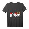 Zahnarzt Weihnachten T-Shirt für Zahnarzthelferin - Festliche Kleidung und Geschenke für die Adventszeit