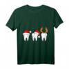 Zahnarzt Weihnachten T-Shirt für Zahnarzthelferin - Festliche Kleidung und Geschenke für die Adventszeit