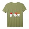 Zahnarzt Weihnachten T-Shirt für Zahnarzthelferin - Festliche Kleidung und Geschenke für die Adventszeit
