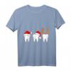 Zahnarzt Weihnachten T-Shirt für Zahnarzthelferin - Festliche Kleidung und Geschenke für die Adventszeit