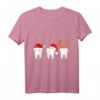 Zahnarzt Weihnachten T-Shirt für Zahnarzthelferin - Festliche Kleidung und Geschenke für die Adventszeit