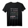 Elfenbeinhochzeit 14 Jahre Hochzeitstag Geschenk für Mann und Frau - Personalisiertes T-Shirt für Jubiläum und Liebe