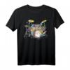 Abstrakte Kunst Schlagzeug Musiker Musikband T-Shirt – Perfektes Geschenk für Drummer, Anfänger & Bandmitglieder