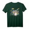 Abstrakte Kunst Schlagzeug Musiker Musikband T-Shirt – Perfektes Geschenk für Drummer, Anfänger & Bandmitglieder