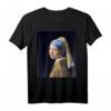Mädchen mit Perlenohrring T-Shirt von Johannes Vermeer – Kunst im Alltag, ideal für Kunstliebhaber & Vermeer-Fans