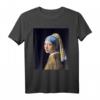 Mädchen mit Perlenohrring T-Shirt von Johannes Vermeer – Kunst im Alltag, ideal für Kunstliebhaber & Vermeer-Fans