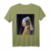 Mädchen mit Perlenohrring T-Shirt von Johannes Vermeer – Kunst im Alltag, ideal für Kunstliebhaber & Vermeer-Fans