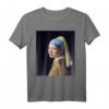 Mädchen mit Perlenohrring T-Shirt von Johannes Vermeer – Kunst im Alltag, ideal für Kunstliebhaber & Vermeer-Fans