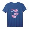 HapKitten Pink Axolotl Pond T-Shirt – Offiziell Lizenzierte Gaming- und Tiermotive für Männer, Frauen, Jungen & Mädchen