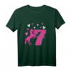Kinder 7. Geburtstagspferd Geschenk - Süßes Pferde T-Shirt für Mädchen zum 7. Geburtstag, ideales Geburtstagsoutfit für Mädchen, die Reiten und Pferde lieben