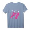 Kinder 7. Geburtstagspferd Geschenk - Süßes Pferde T-Shirt für Mädchen zum 7. Geburtstag, ideales Geburtstagsoutfit für Mädchen, die Reiten und Pferde lieben