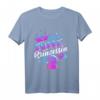 Kinder zweiter Geburtstag Mädchen T-Shirt - Prinzessin Design mit Luftballons und Kronen für den 2. Geburtstag