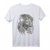 Löwe in Weiß - Tier Löwe T-Shirt für Tierliebhaber, Freunde & Familie, ideal als Geschenk für Tierfreunde