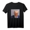 Präsident Donald Trump Mugshot T-Shirt – Humorvolles Fan-Shirt mit Mugshot Foto, klassisch geschnitten