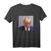 Präsident Donald Trump Mugshot T-Shirt – Humorvolles Fan-Shirt mit Mugshot Foto, klassisch geschnitten