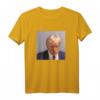Präsident Donald Trump Mugshot T-Shirt – Humorvolles Fan-Shirt mit Mugshot Foto, klassisch geschnitten