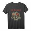 Fliegendes Spaghetti Monster T-Shirt - He Boiled For Your Sins, Satire gegen Religion & gesellschaftskritisches Geschenk für Atheisten und Skeptiker