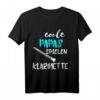Herren Coole Papas Spielen Klarinette T-Shirt – Perfektes Geschenk für Klarinettisten, Musiker, Väter & Musikliebhaber für Vatertag, Orchester & Musikschule