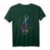 Retro-Musik T-Shirt – Geschenk für Musiker, Musikliebhaber & Violinschlüssel-Fans zu Weihnachten, Vatertag & Geburtstag