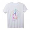Retro-Musik T-Shirt – Geschenk für Musiker, Musikliebhaber & Violinschlüssel-Fans zu Weihnachten, Vatertag & Geburtstag