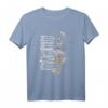 Musiker T-Shirt mit Notenschlüssel – Perfekt für Klavier, Gitarre, Saxophon & mehr, ideales Geschenk für Musiker zu Weihnachten & Geburtstag