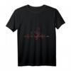 EKG Notenschlüssel T-Shirt für Musiker – Herzschlag-Design für Musikliebhaber, ideal als Geschenk zu Weihnachten, Valentinstag und Geburtstag