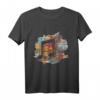 Notenschlüssel T-Shirt mit bunten Musiknoten – Perfektes Geschenk für Musiker, Musikliebhaber und Fans zu Weihnachten, Halloween & Geburtstag