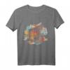 Notenschlüssel T-Shirt mit bunten Musiknoten – Perfektes Geschenk für Musiker, Musikliebhaber und Fans zu Weihnachten, Halloween & Geburtstag