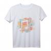Notenschlüssel T-Shirt mit bunten Musiknoten – Perfektes Geschenk für Musiker, Musikliebhaber und Fans zu Weihnachten, Halloween & Geburtstag