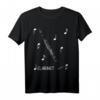 Musikalisches Klarinette T-Shirt mit Musiknoten – Perfektes Geschenk für Klarinettisten & Musikliebhaber
