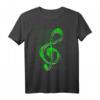 Notenschlüssel T-Shirt – Geschenkidee für Musiker, Musikliebhaber, Kinder & Erwachsene zu Weihnachten, Geburtstag oder Halloween