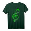 Notenschlüssel T-Shirt – Geschenkidee für Musiker, Musikliebhaber, Kinder & Erwachsene zu Weihnachten, Geburtstag oder Halloween