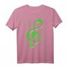 Notenschlüssel T-Shirt – Geschenkidee für Musiker, Musikliebhaber, Kinder & Erwachsene zu Weihnachten, Geburtstag oder Halloween