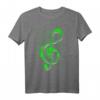 Notenschlüssel T-Shirt – Geschenkidee für Musiker, Musikliebhaber, Kinder & Erwachsene zu Weihnachten, Geburtstag oder Halloween