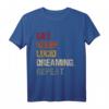 Eat Sleep Lucid Dreaming Repeat T-Shirt – Für Klarträumer, Astralreisen & Bewusstes Träumen, Perfektes Geschenk für Schlaf- und Traumfans