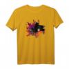 Klavier T-Shirt - Geschenk für Pianisten mit Flügel und Tasten Design, Kunstvolles Musik-Shirt für Klavierspieler