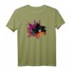 Klavier T-Shirt - Geschenk für Pianisten mit Flügel und Tasten Design, Kunstvolles Musik-Shirt für Klavierspieler