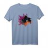Klavier T-Shirt - Geschenk für Pianisten mit Flügel und Tasten Design, Kunstvolles Musik-Shirt für Klavierspieler