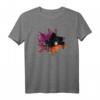 Klavier T-Shirt - Geschenk für Pianisten mit Flügel und Tasten Design, Kunstvolles Musik-Shirt für Klavierspieler