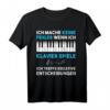 Lustiges Klavier Grafik Musiker Keyboard Musik Pianist Lehrer T-Shirt – Bequemes Musik Geschenk für Musiker und Lehrer